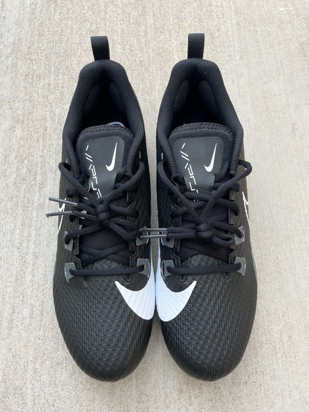 Nike Vapor Edge Speed 360 2 'Black Smoke Grey' Cleats FN7764–001 Men's Size 11.5